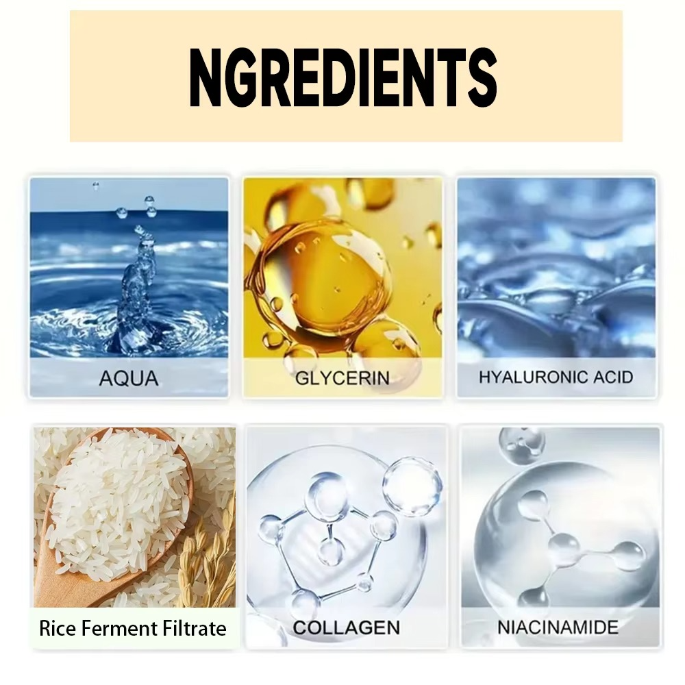 Rice Cream Rice Ceramide Moisturizing Cream Rice Extract Rice Bran Oil Hydrating Targets Dryness, Brightening Korean Skin Care
